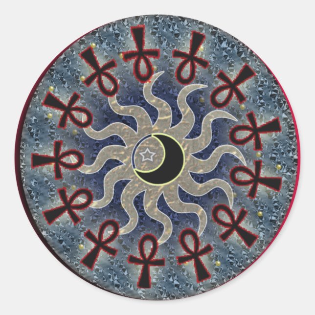 harmoni runt klistermärke (Framsida)