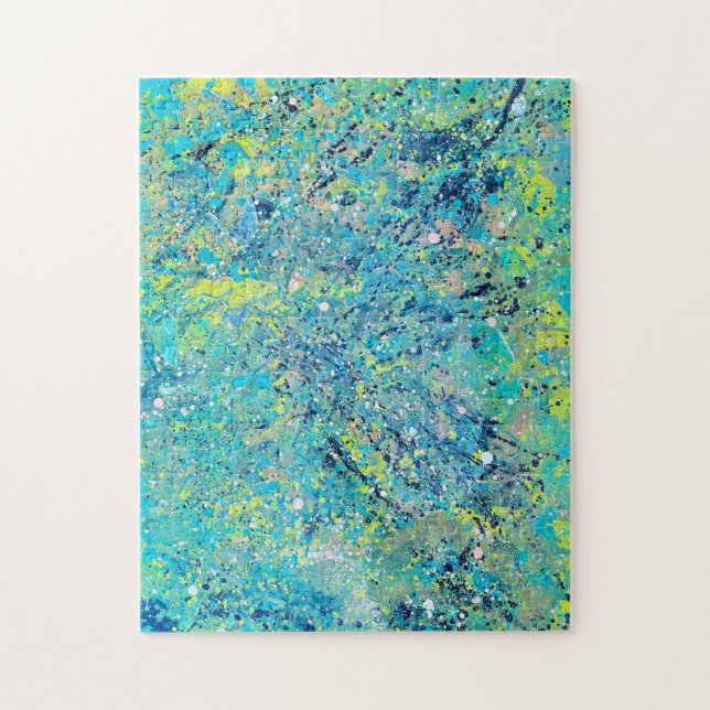 Harmoni Series No. 1 – Resonance Abstract Art Pussel (Vertikal)