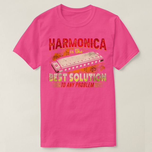 Harmonica 18 t shirt (Design framsida)