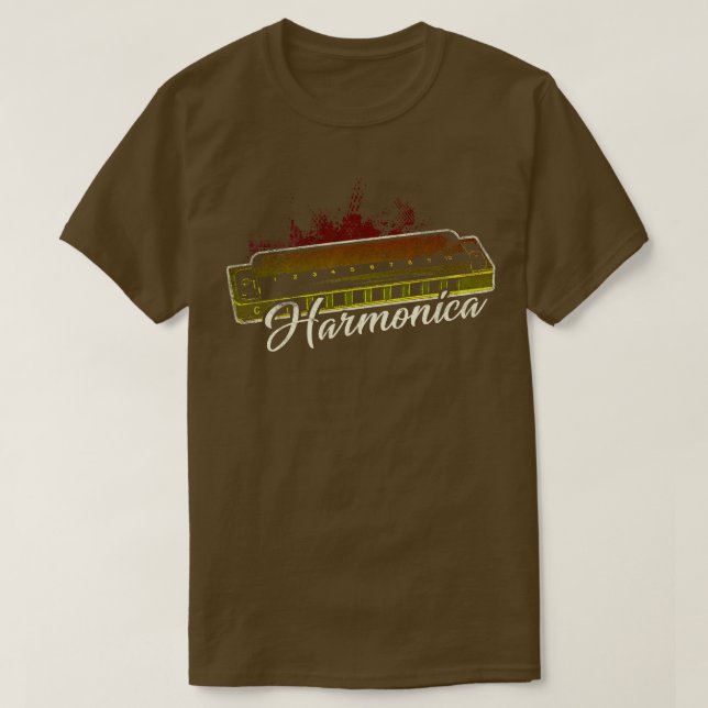 Harmonica 3 t shirt (Design framsida)