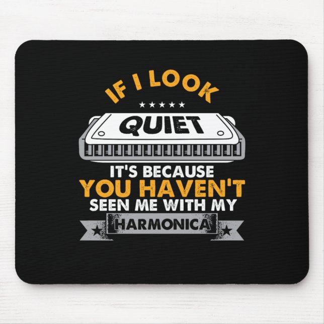 Harmonica Instrument Blues Acoustic Music Gift Musmatta (Framsidan)