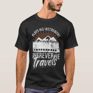 Harmonica Instrument Mouth Harp Harmonicist Harmon T Shirt