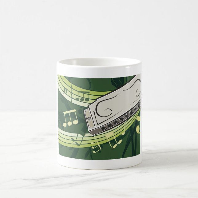 Harmonica Music Kaffemugg (Skapare uppladdad)