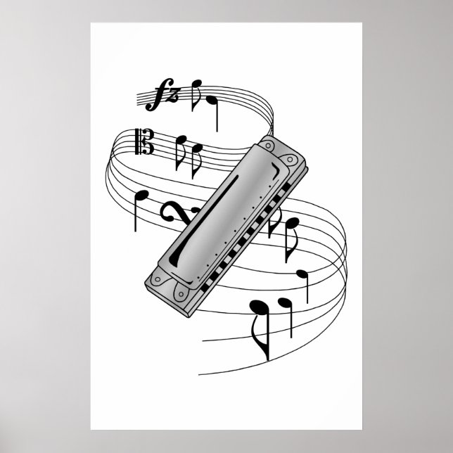 Harmonica Poster (Framsidan)