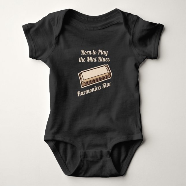Harmonica T Shirt (Framsida)