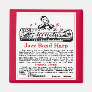 Harmonicaannonsmagnet Magnet
