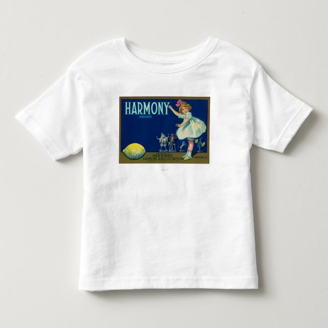 Harmonicitron LabelSan Dimas, CA T-shirt (Framsida)