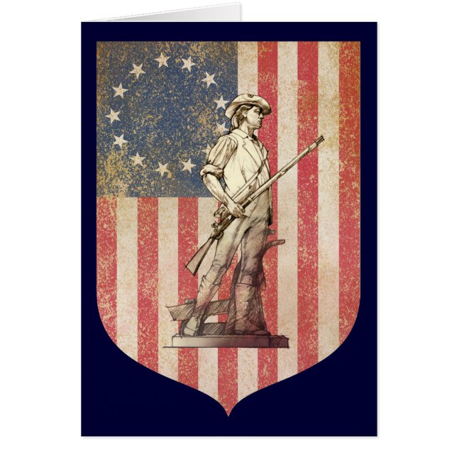 HarmoniMinuteman Hälsningskort (Framsidan)