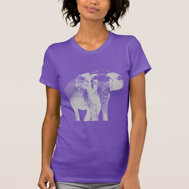 Harmonins väktare: elefanten  t shirt (Framsida)