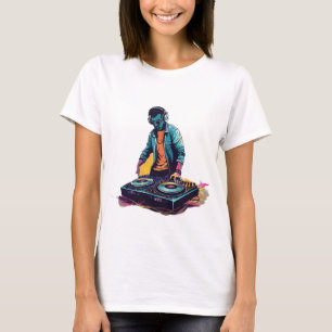 Harmonious Beats: DJ Bridging World T-Shirt. T Shirt