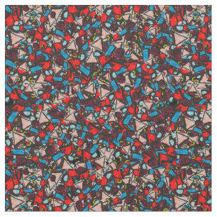 Harmonious Chaos Vibrant Abstract Design Tyg
