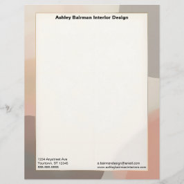 Harmonious Earth Tones Interior Design Brevhuvud