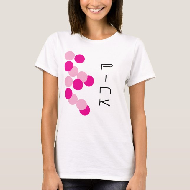 Harmonious Rosa Fusion T Shirt (Framsida)