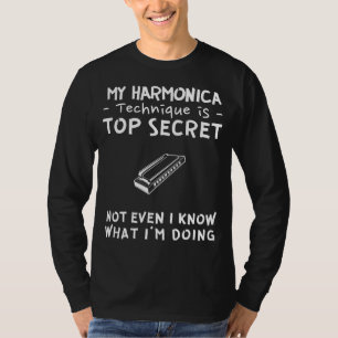 Harmonisera mysteriet med mina Harmonica Skills   T Shirt