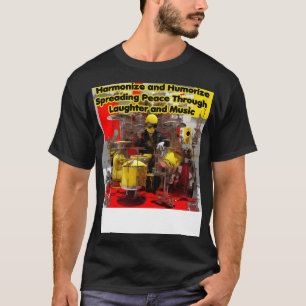 Harmonisera och humorisera spridningen av fred gen t shirt