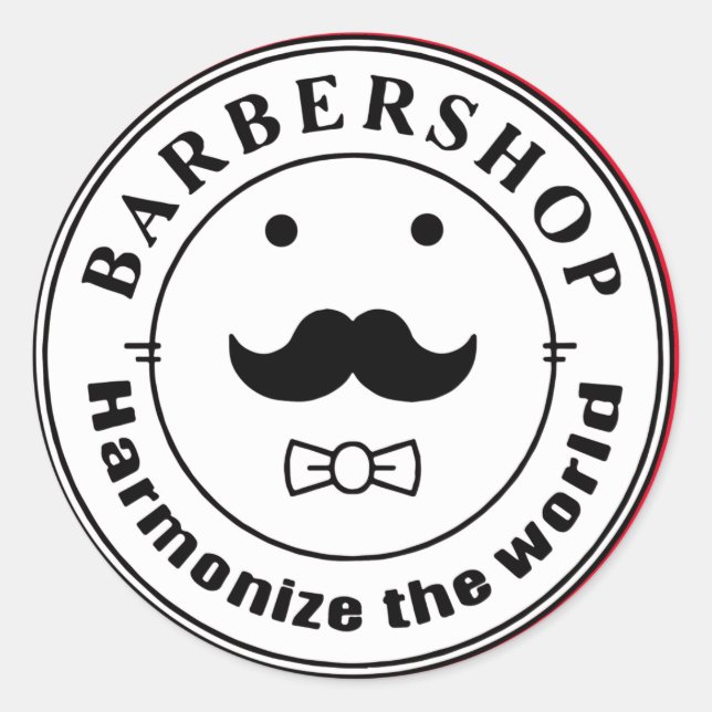 Harmonisera världen runt klistermärke (Framsida)