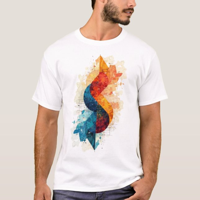 Harmonisflöde T Shirt (Framsida)