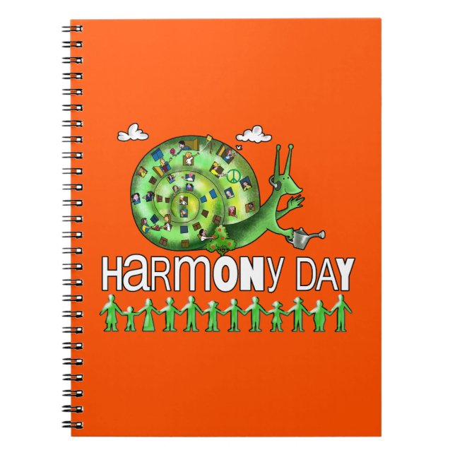 harmonisk dag anteckningsbok (Framsidan)