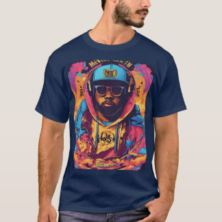 Harmonisk fusion: Naturen uppfyller TMens grundläg T Shirt