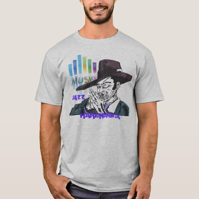 harmonisk man t-shirt (Framsida)