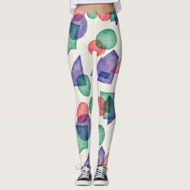 Harmoniskt, ändå ljust, Färg Palette Leggings