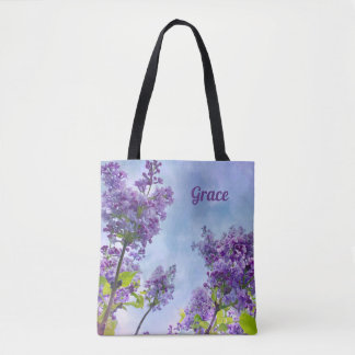 Harmony and Grace inspirational Lilac Tygkasse