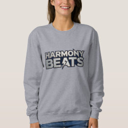 Harmony Beats – Music Vibes Text Art T Shirt
