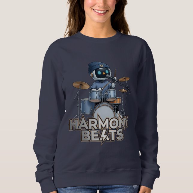Harmony Beats – Zedoura Trummis T Shirt (Framsida)