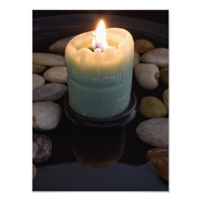Harmony Candle Fototryck (Framsidan)