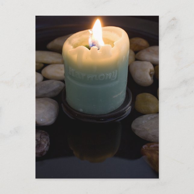 Harmony Candle Vykort (Framsida)
