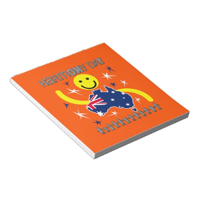 Harmony Day Australien Anteckningsblock (Vinklad)