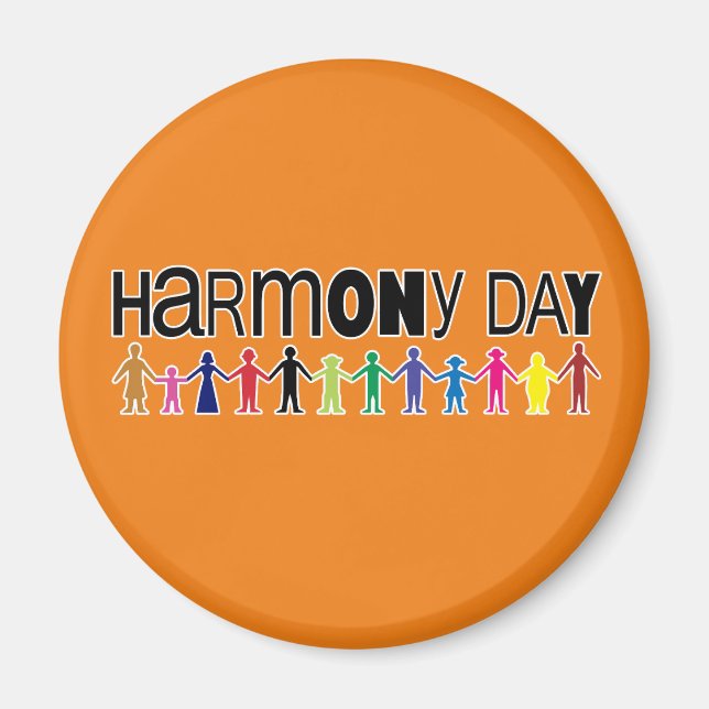 Harmony Day, Australien Magnet (Framsidan)