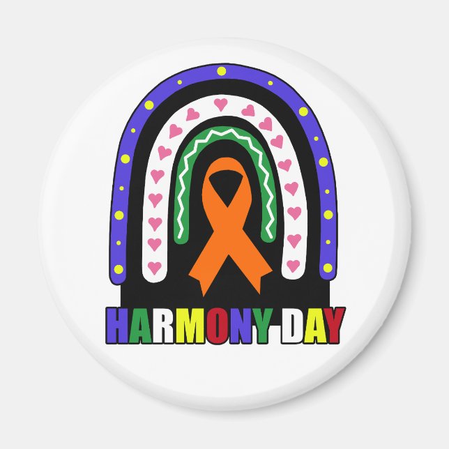 Harmony Day Australien Magnet (Framsidan)