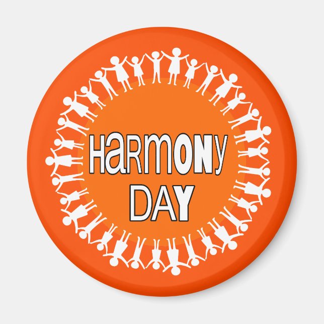 Harmony Day, Australien Magnet (Framsidan)