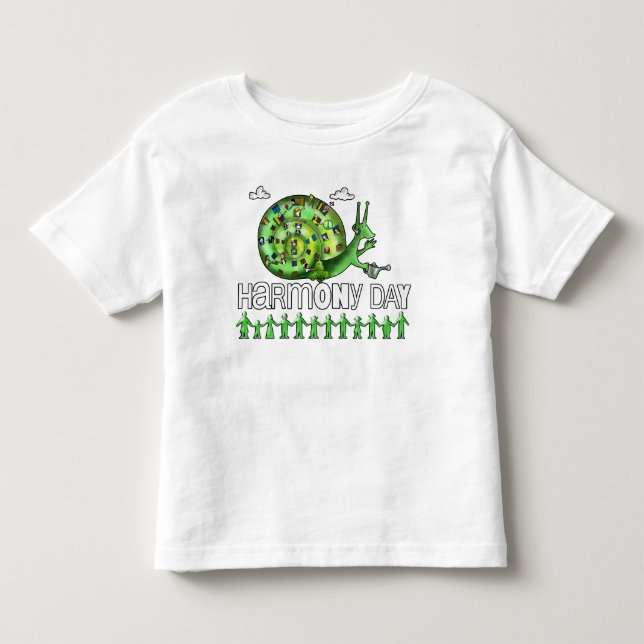 Harmony Day Australien T Shirt (Framsida)
