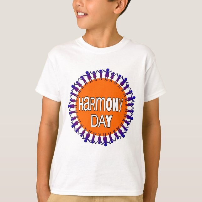 Harmony Day, Australien T Shirt (Framsida)