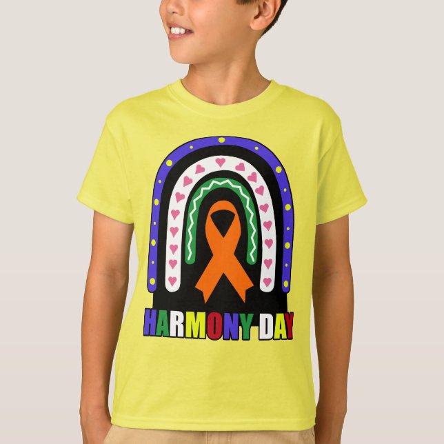 Harmony Day Australien T Shirt (Framsida)