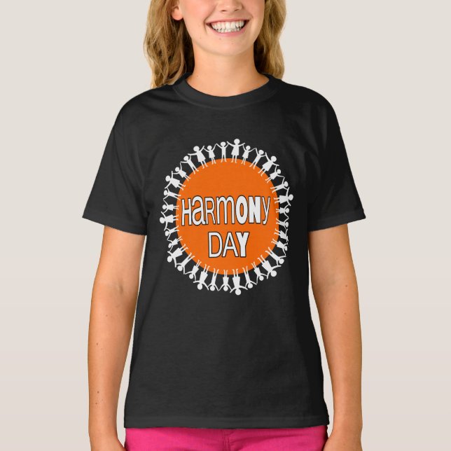 Harmony Day, Australien T Shirt (Framsida)