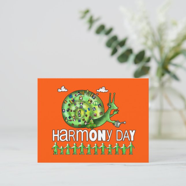 Harmony Day Australien Vykort (Stående Fram)