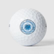 Harmony Dental 20-årsjubileum Golfbollar