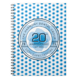 Harmony Dental 20th Anniversary Notebook Anteckningsbok