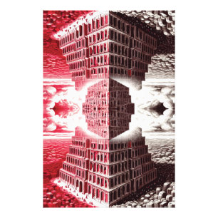 Harmony & Discord: Torn i Babel Fototryck