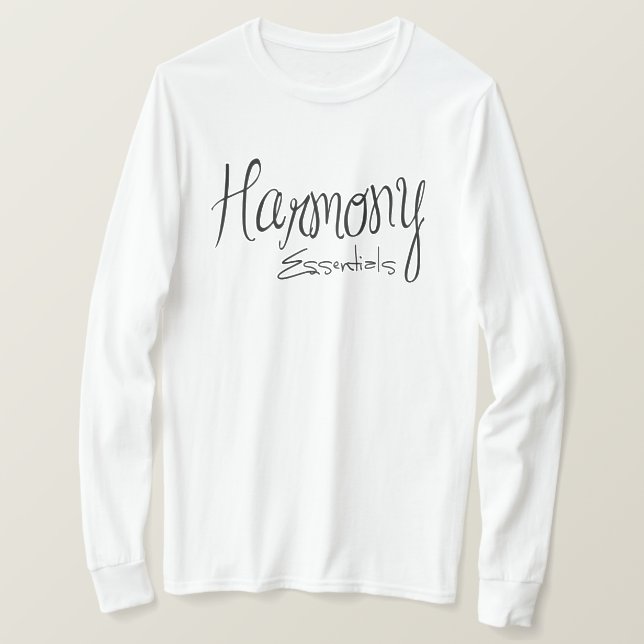 Harmony Essentials Tee Shirt (Design framsida)
