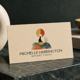 Harmony Horizon Life Coach, Therapist, Meditation Visitkort