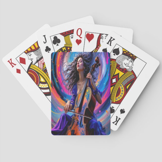 Harmony i Färg Casinokort (Baksidan)