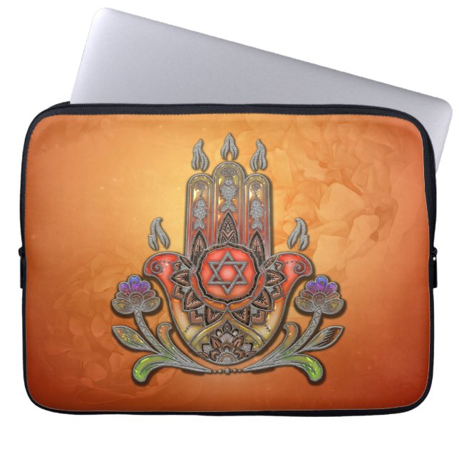 Harmony i färg och form laptop fodral (Framsidan)