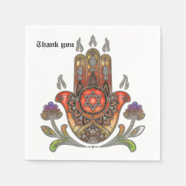 Harmony i färg och form pappersservett