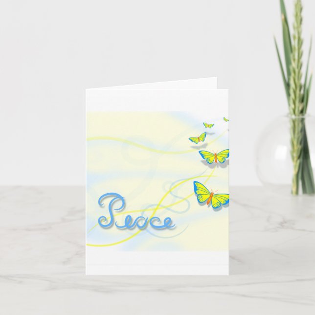 Harmony i Ukraina: Symphony of Peace Card Kort (Framsida)