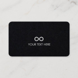 Harmony in Infinity - Collection of Elegant Visitkort