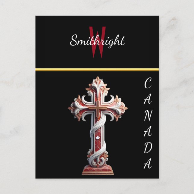 Harmony in Red and White Vykort (Framsida)